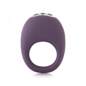 Фиолетовое эрекционное виброкольцо Mio Vibrating Ring